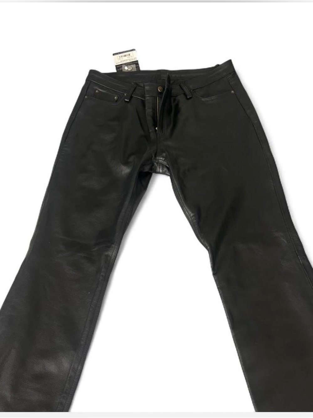 Xelement black leather motorcylcle pants women’s size 16 nwt